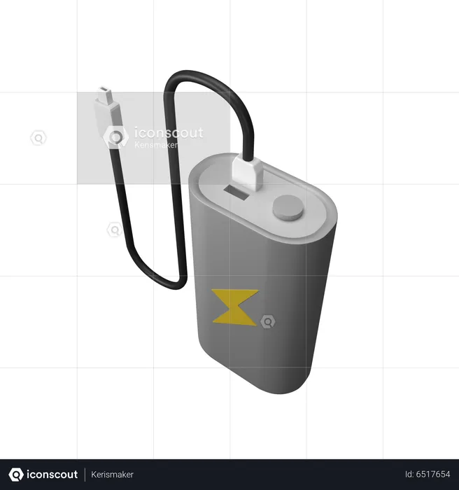 Powerbank  3D Icon