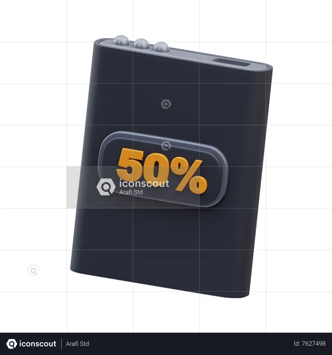 Powerbank  3D Icon