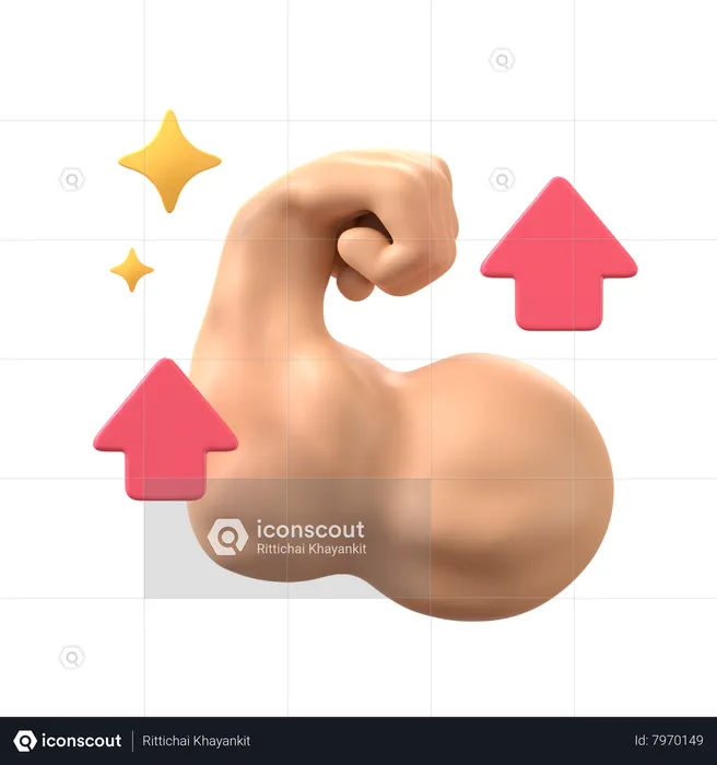 Powerlifting  3D Icon