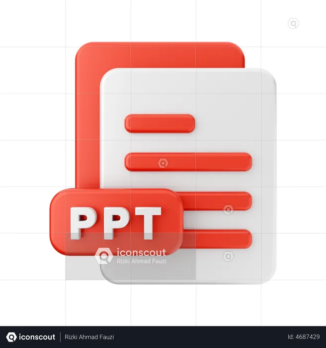 PPT File  3D Illustration