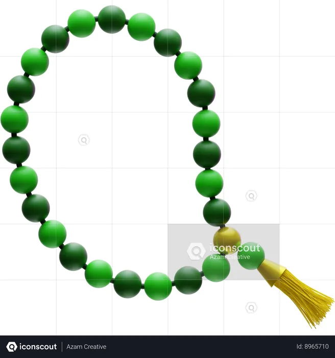 Prayer Beads  3D Icon