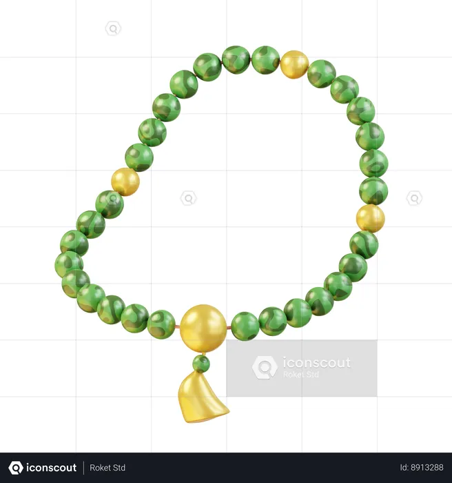 Prayer Beads  3D Icon