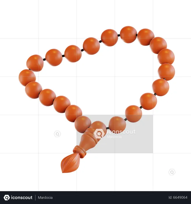 Prayer Beads  3D Icon