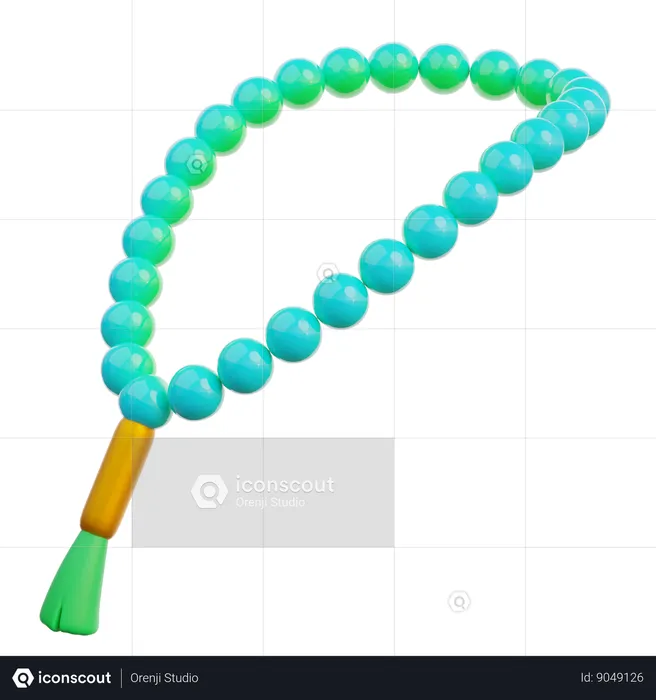 Prayer Beads  3D Icon