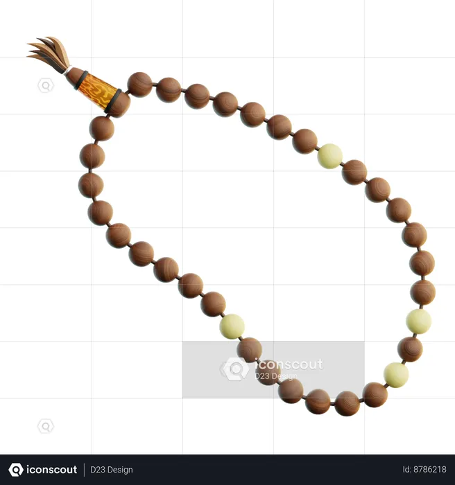 Prayer Beads  3D Icon