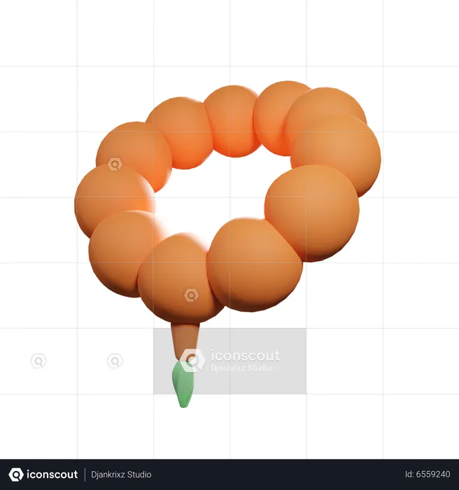 Prayer Beads  3D Icon