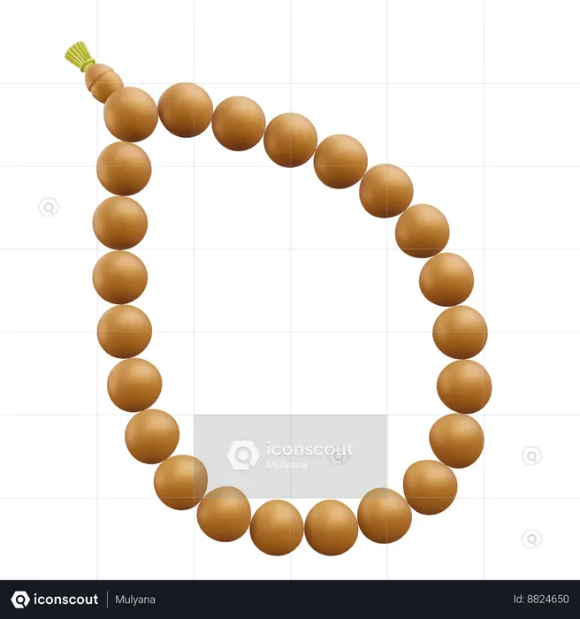 Prayer Beads  3D Icon
