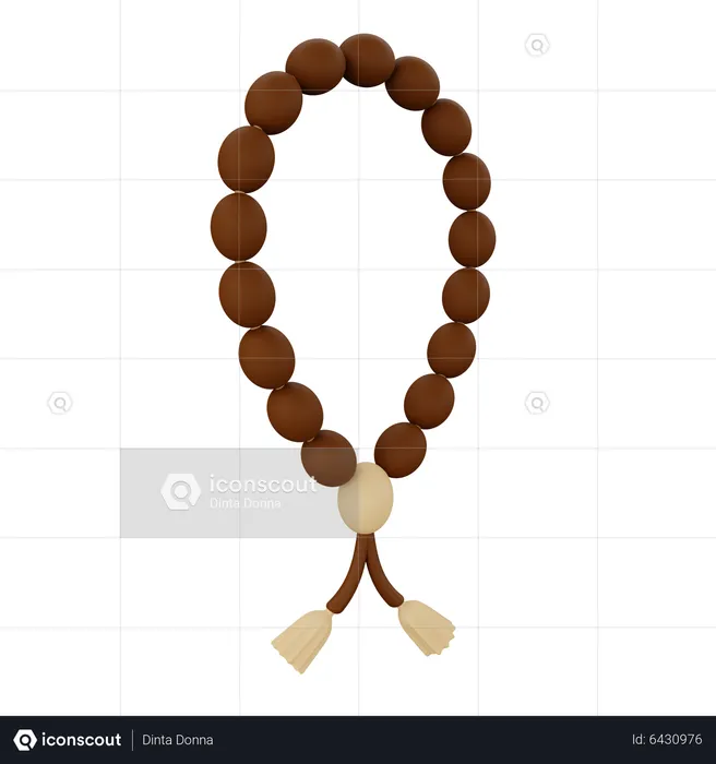 Prayer Beads  3D Icon