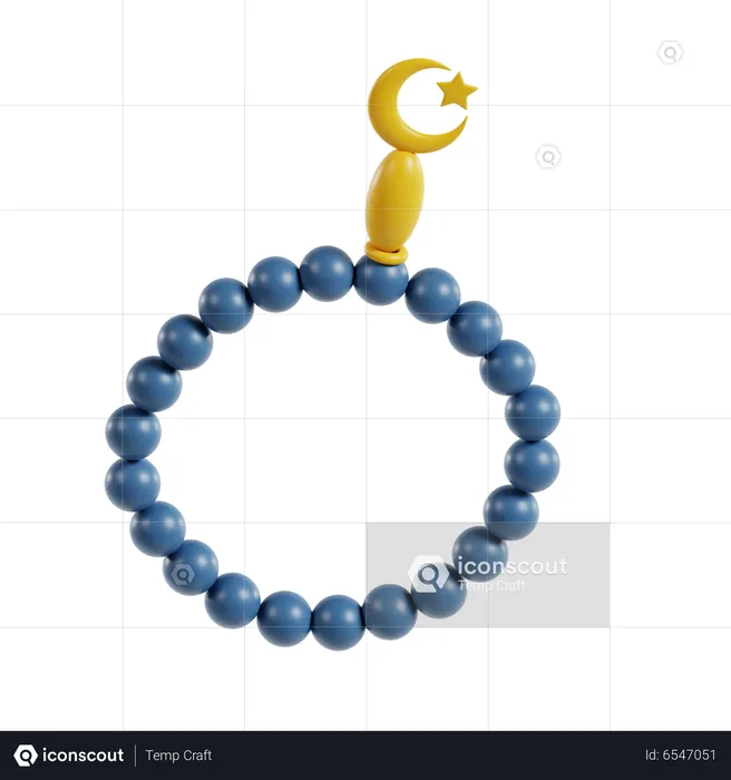 Prayer Beads  3D Icon