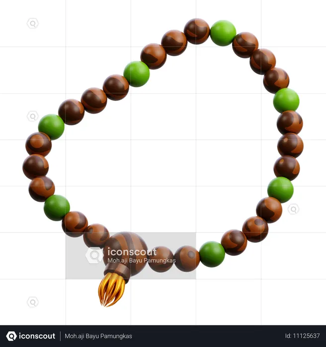 Prayer Beads  3D Icon