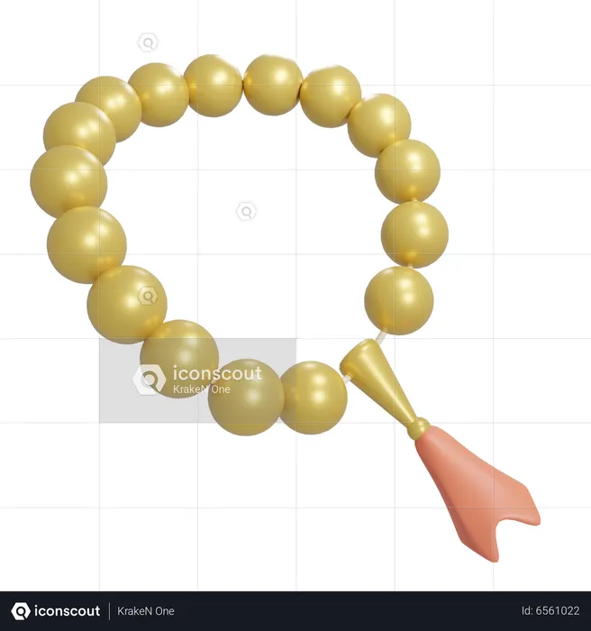 Prayer Beads  3D Icon