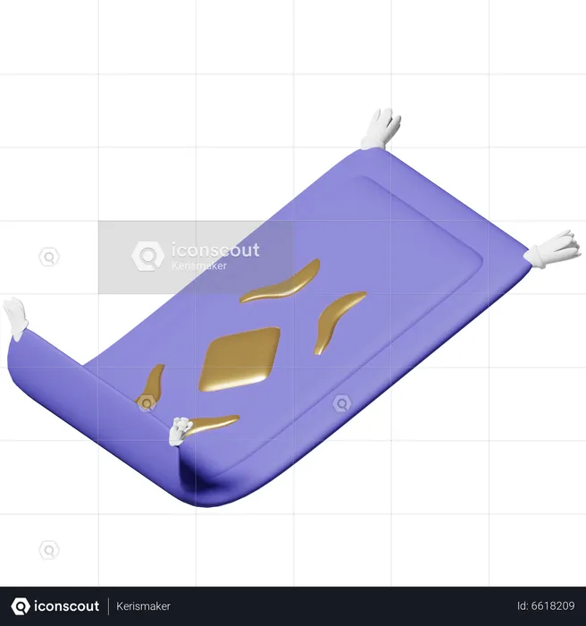 Prayer Mat  3D Icon