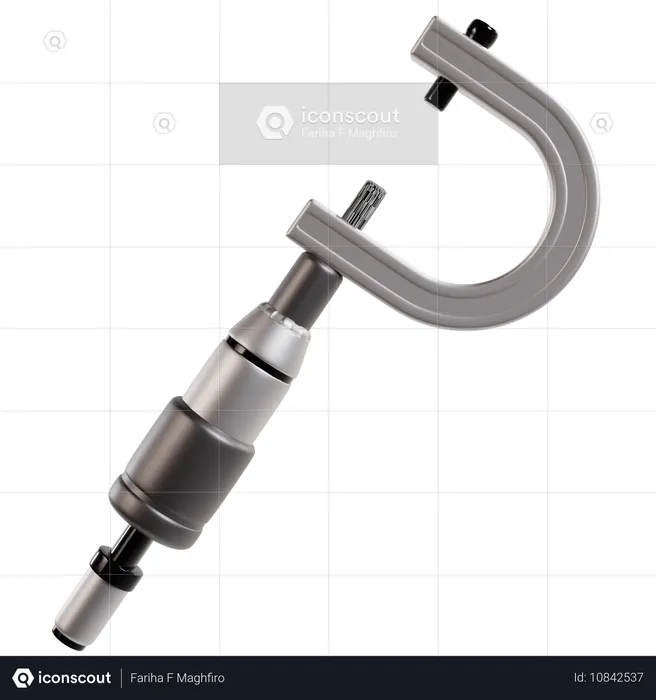 Precision Screw Micrometer Tool  3D Icon