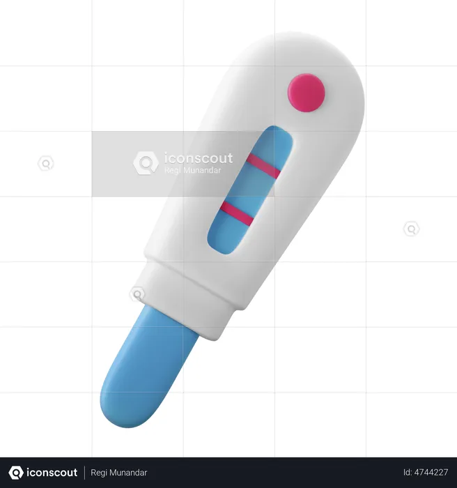 Pregnancy Test  3D Illustration