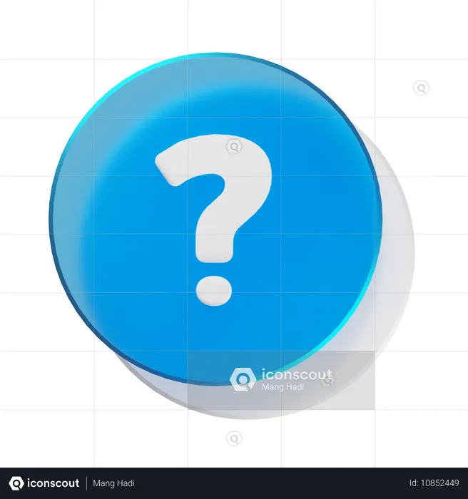 Preguntar  3D Icon