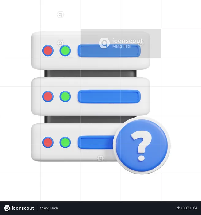Preguntas frecuentes sobre servidores  3D Icon