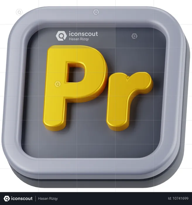 Premiere  3D Icon