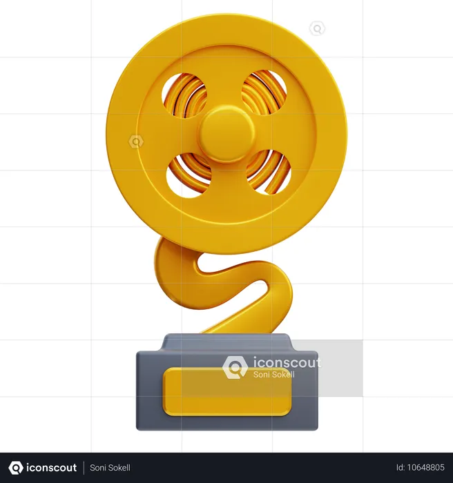 Premio de película  3D Icon