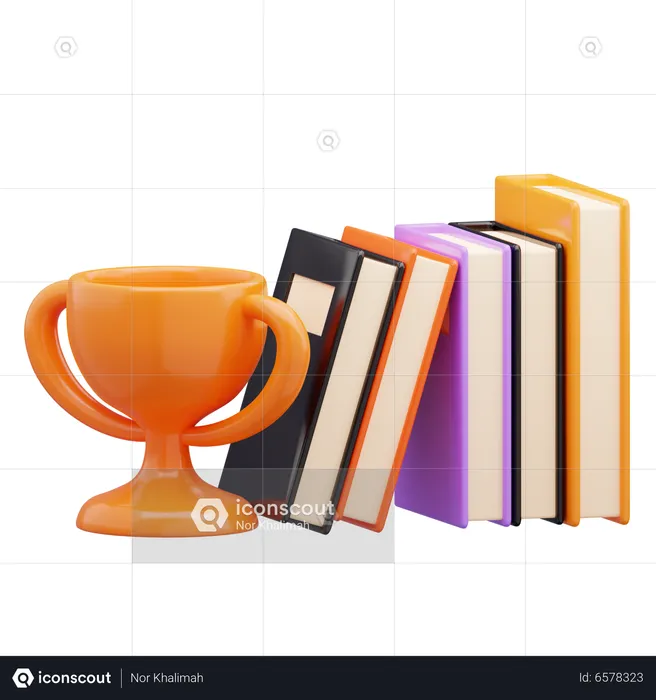 Premio de educación  3D Icon