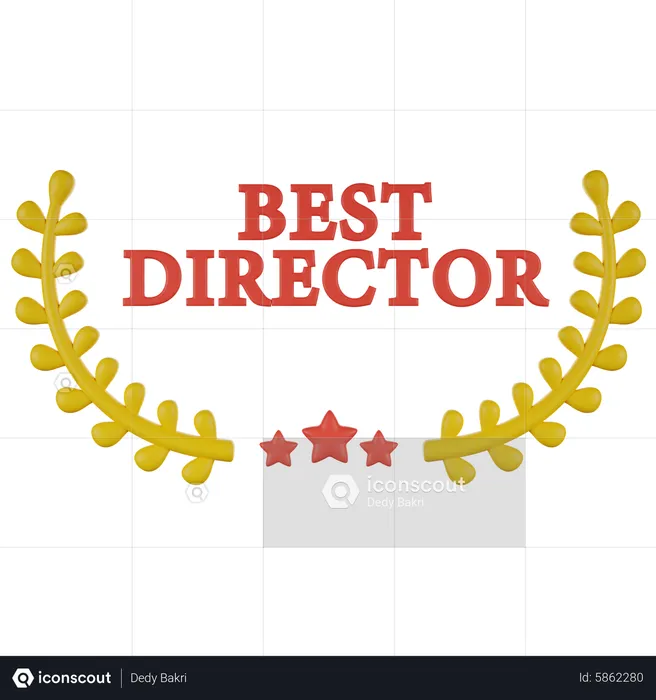 Premios al mejor director  3D Icon