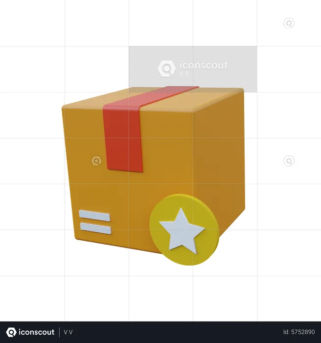 Premium Package  3D Icon