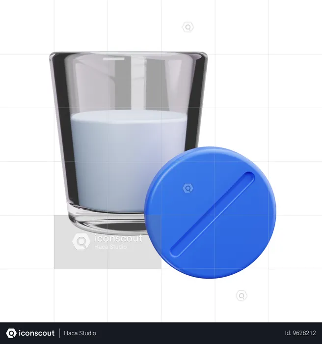 Prendre la pilule  3D Icon