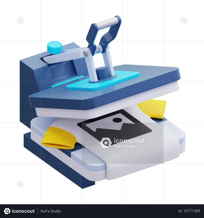 Máquina de pressão  3D Icon