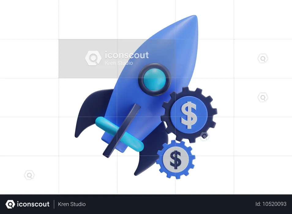 Prepare Growth  3D Icon