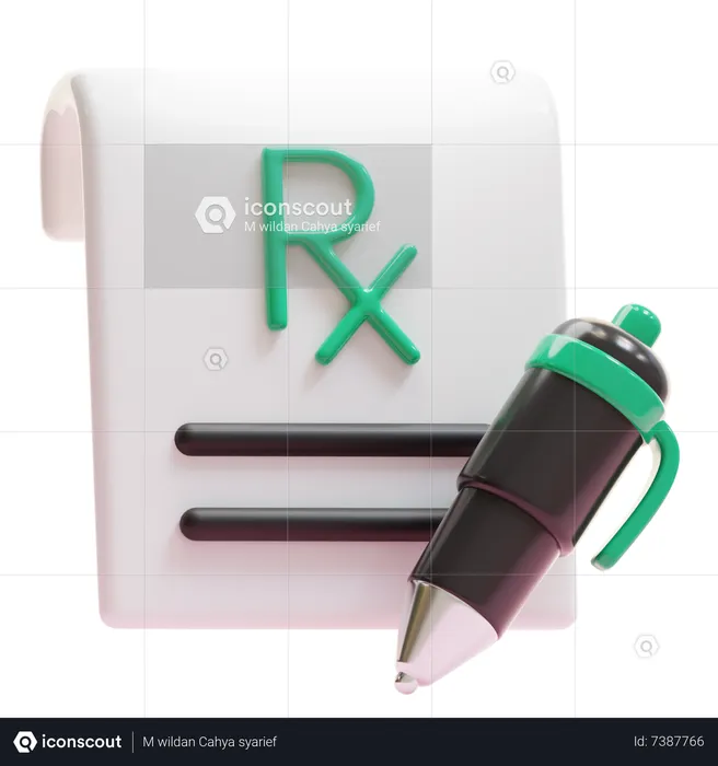 PRESCRIPTION  3D Icon