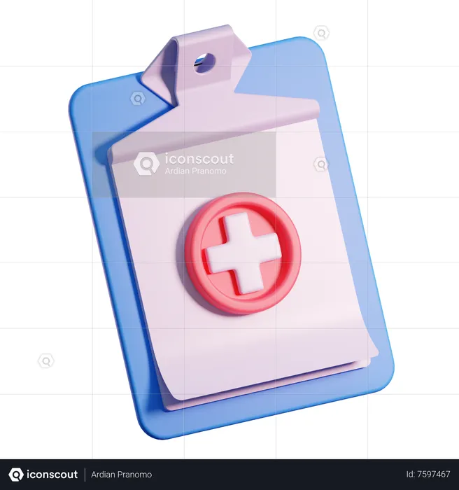 Prescription  3D Icon