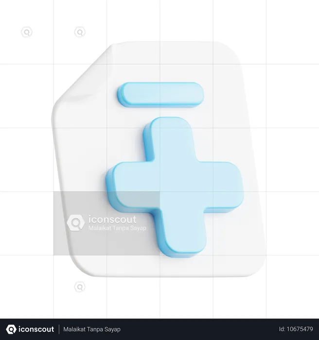 Prescription  3D Icon