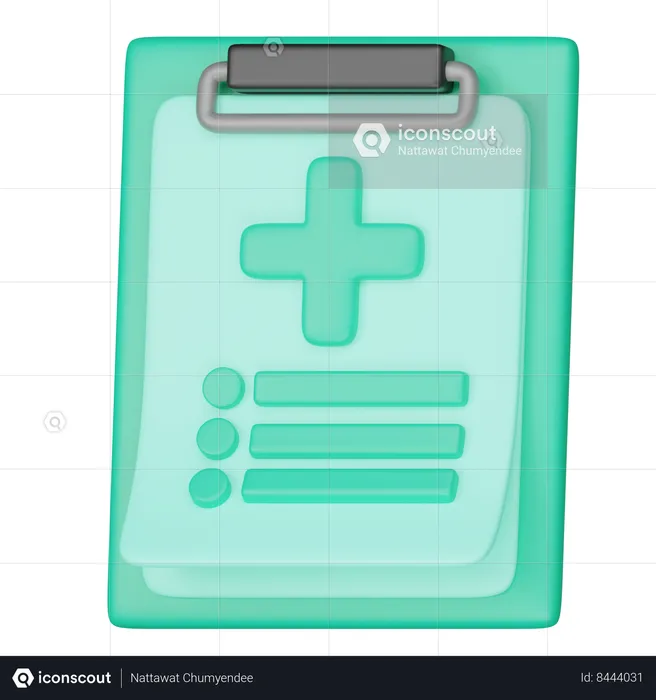 Prescription Pad  3D Icon