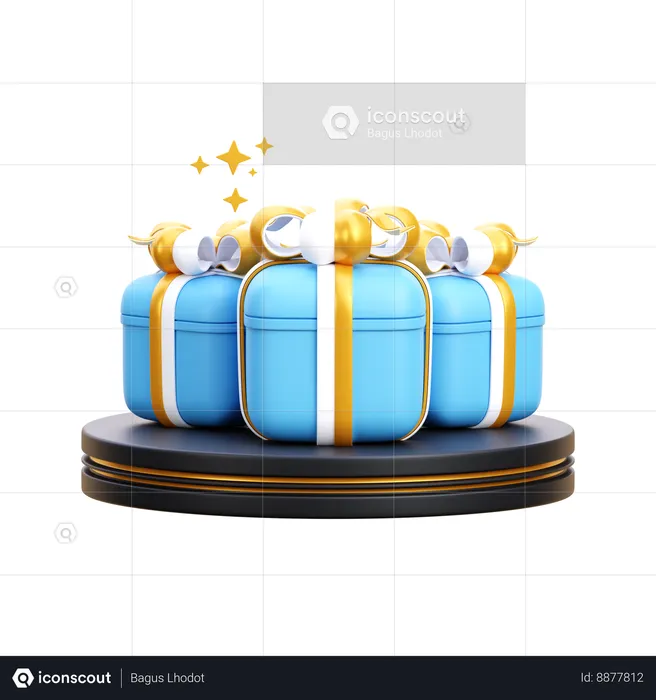 Present Box  3D Icon