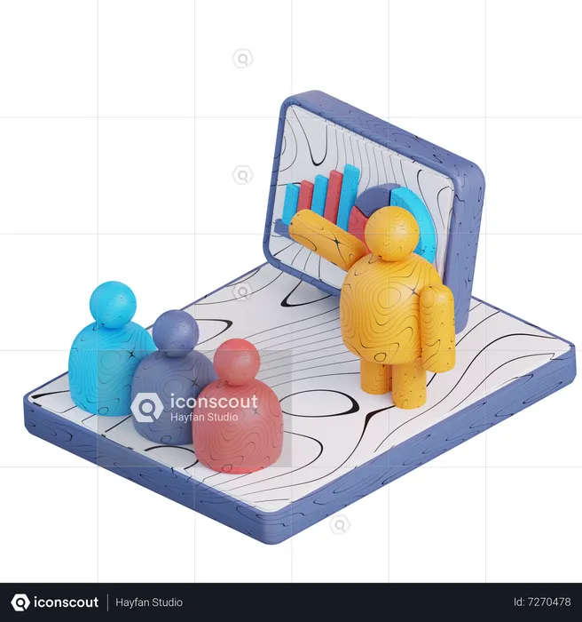 Présentation d'entreprise  3D Icon