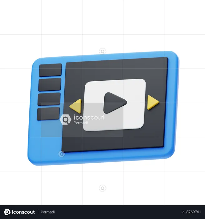Presentation Slides  3D Icon