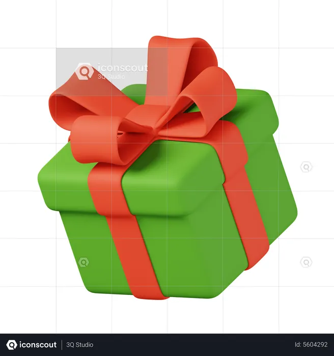 Presente de Natal  3D Icon