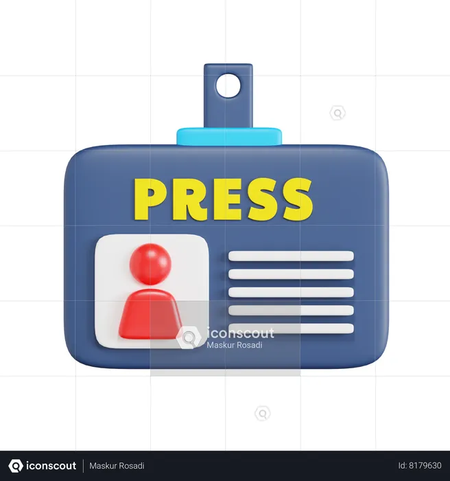 Press Id  3D Icon