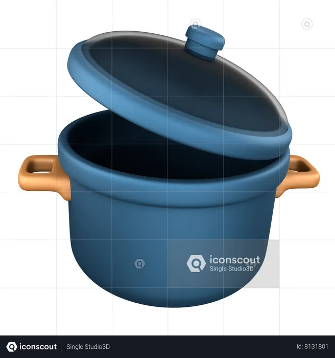 Pressure Cooker  3D Icon