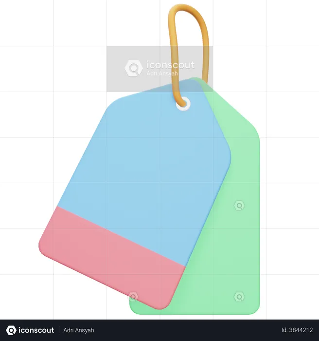 Price Tag  3D Icon