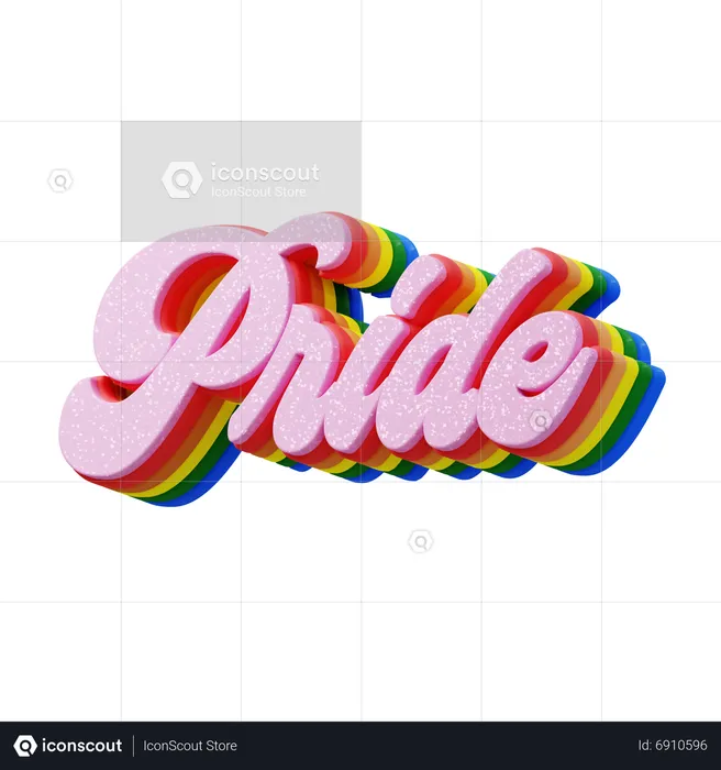 Pride  3D Icon