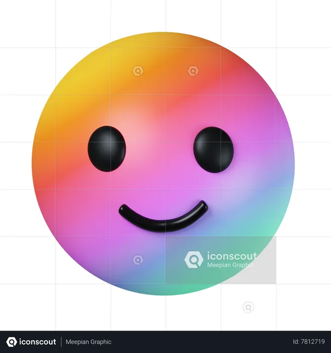 Pride Emoji 3D Icon