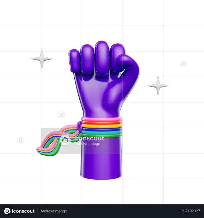 Pride Love  3D Icon