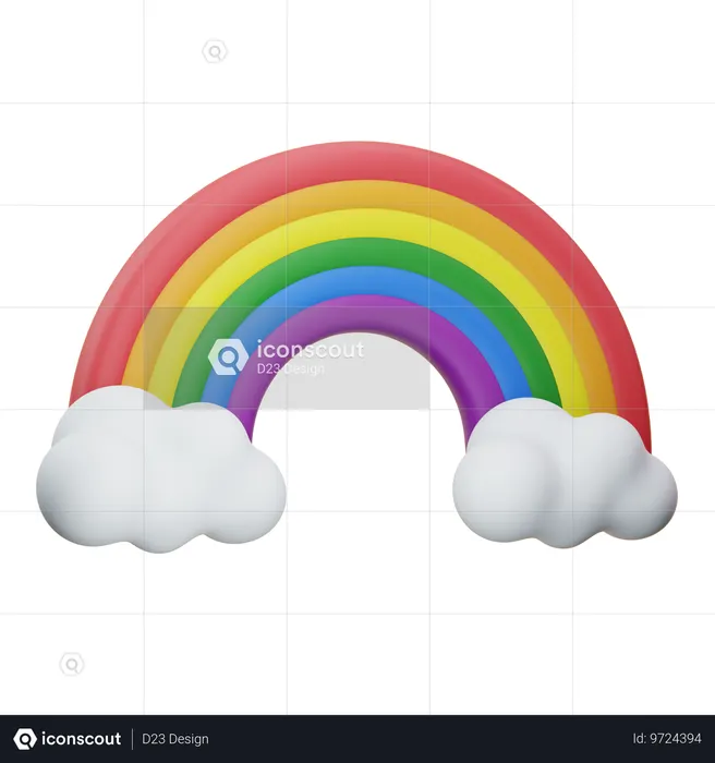Pride Rainbow  3D Icon