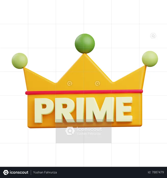 Prime Product  3D Icon