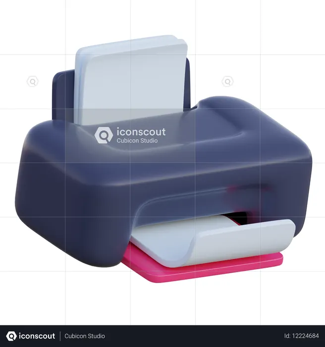 Printer  3D Icon