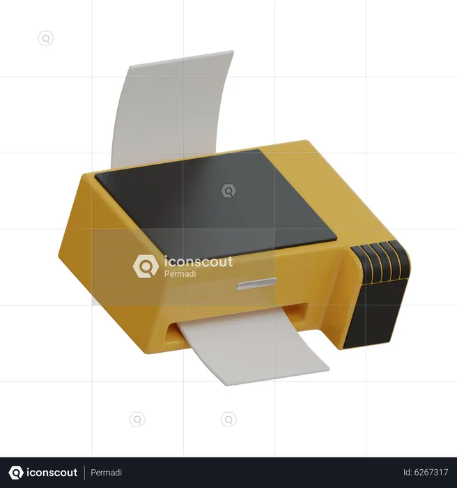 Printer  3D Icon