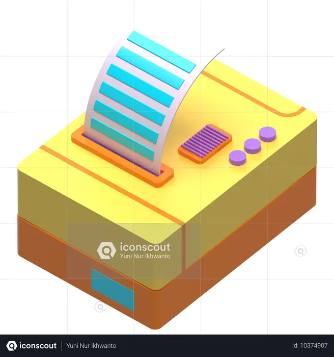 Printer  3D Icon