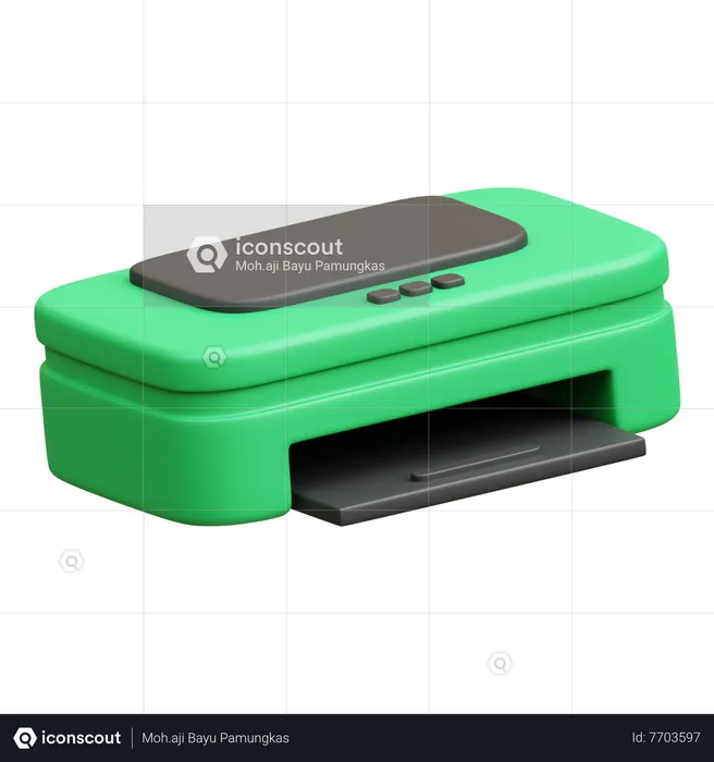 Printer  3D Icon