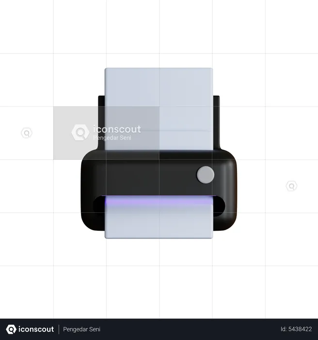 Printing Machine  3D Icon