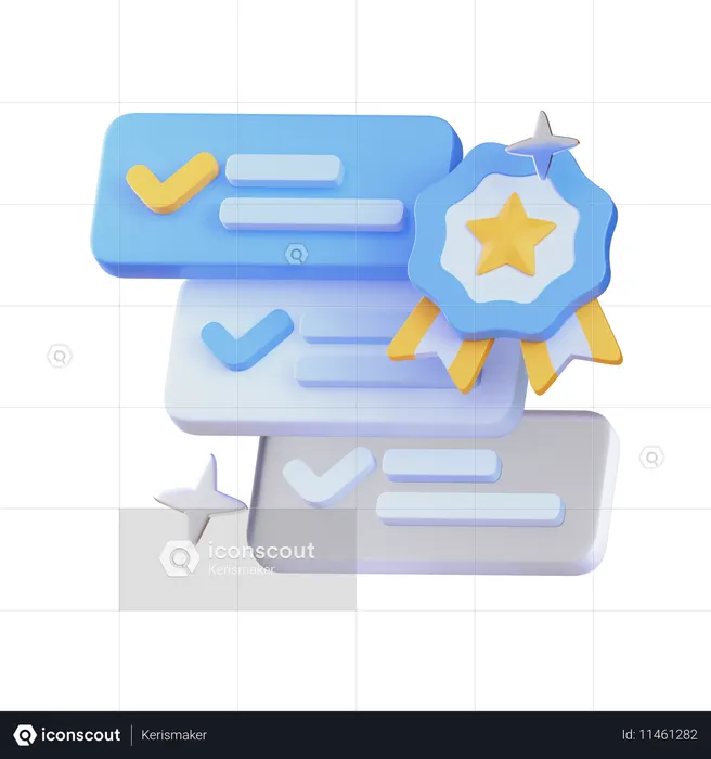Priority  3D Icon